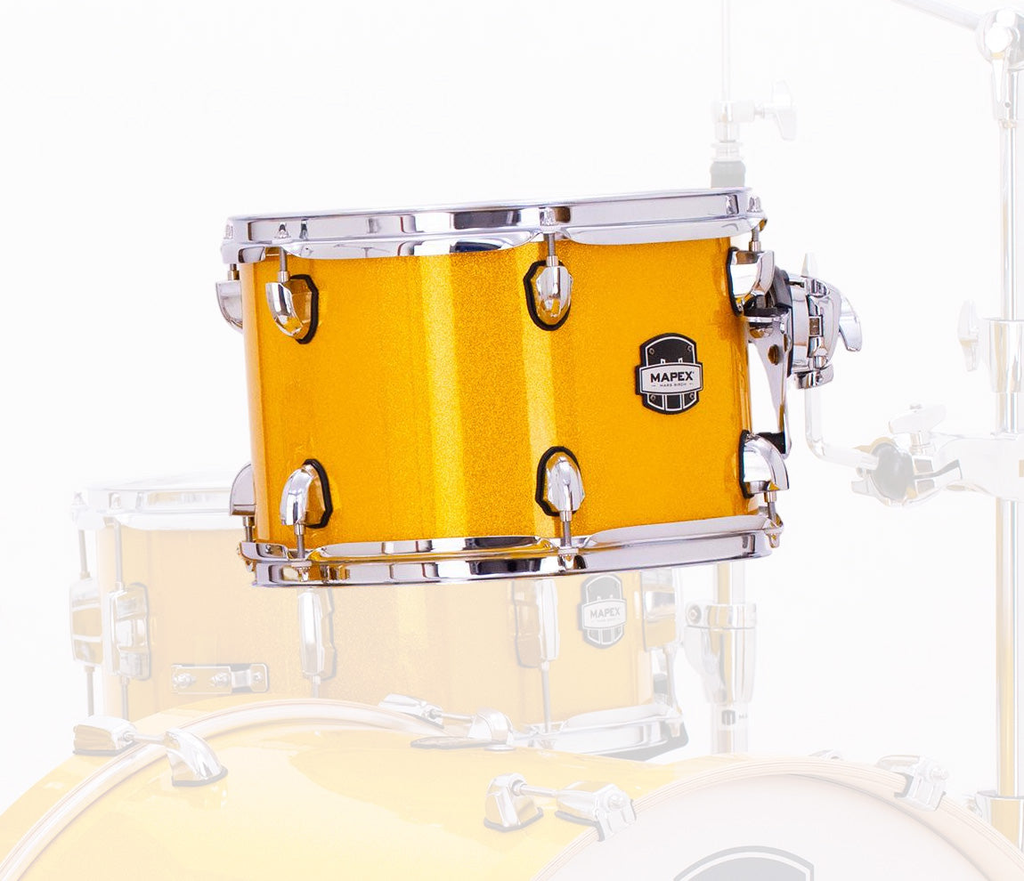 Mapex Mars Birch 13" x 9" Tom In Sunflower Sparkle