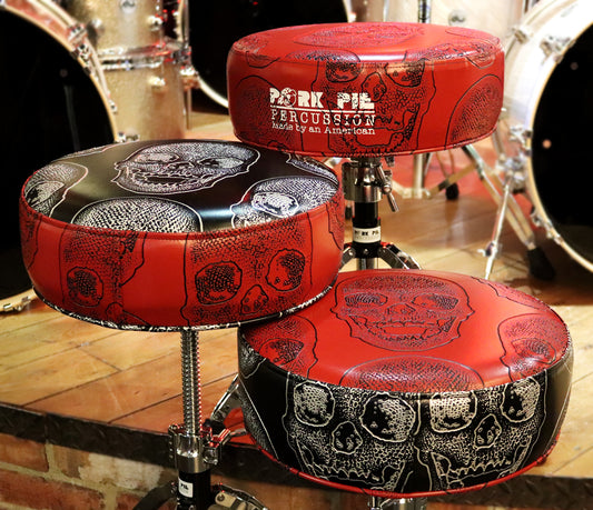 JUST LANDED: Pork Pie Special Edition Skull Drum Thrones