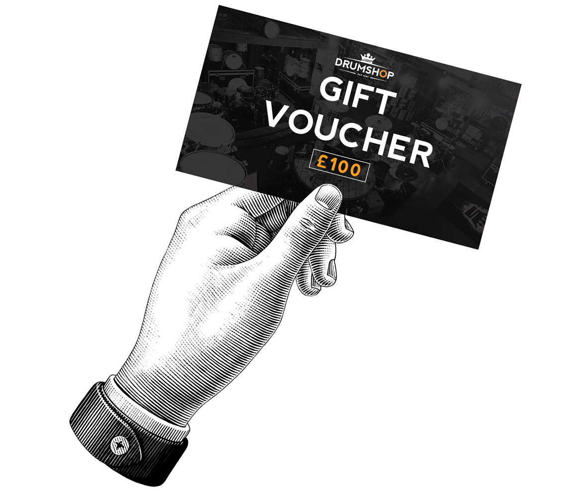 DRUM SHOP GIFT VOUCHER - £100