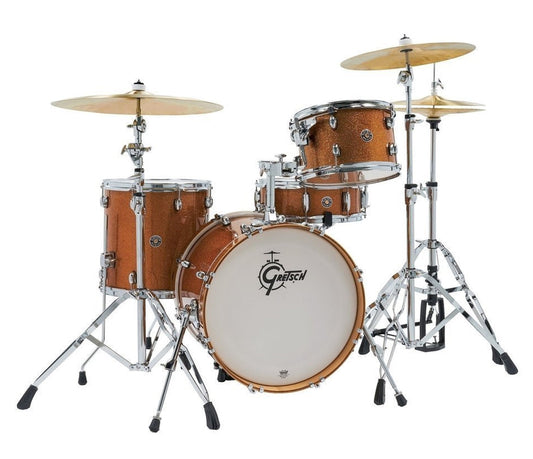 Gretsch Catalina Club 18" 4-Piece Shell Pack in Bronze Sparkle