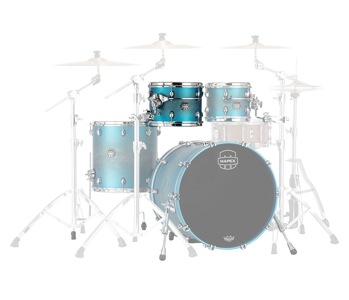 Mapex Saturn Evolution Maple Blend 10" x 8" Tom In Exotic Azure Burst