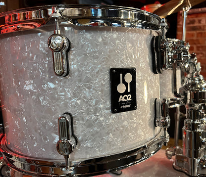 Ex-Demo Sonor AQ2 Stage Set 7-piece Shell Pack in White Pearl