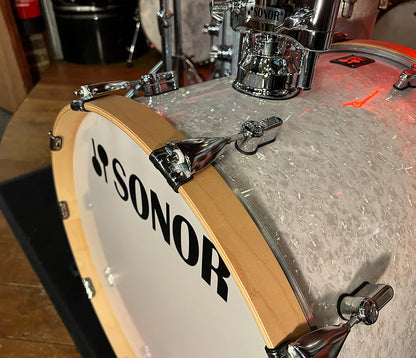 Ex-Demo Sonor AQ2 Stage Set 7-piece Shell Pack in White Pearl