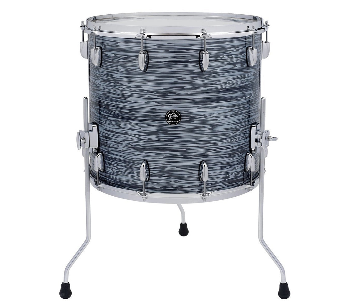 Gretsch Renown Maple 18" x 16" Floor Tom in Silver Oyster Pearl 