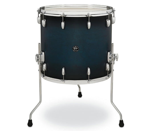 Gretsch Renown Maple 18" x 16" Floor Tom in Satin Antique Blue Burst