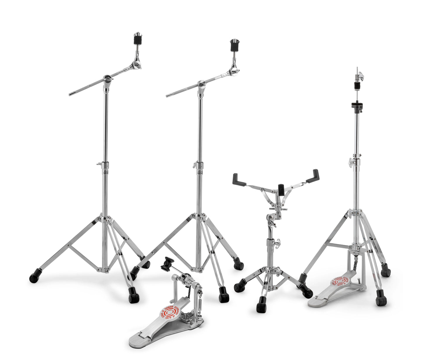 Sonor AQ1 Studio Set 20" 5-Piece Drum Kit in Caribbean Blue inc. Snare & Hardware