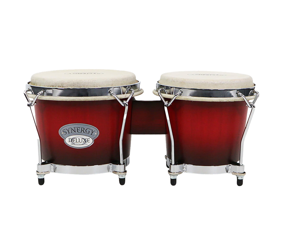 Toca Synergy Deluxe Bongos in Wine Burst Matte