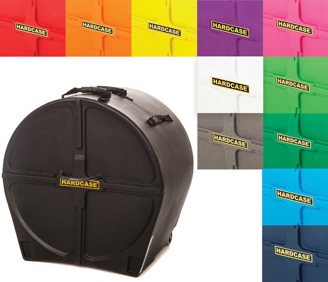 Hardcase 22" Bass Drum Case w/ Wheels