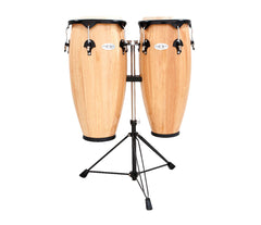 Toca Synergy Conga Set with Double Stand in Natural