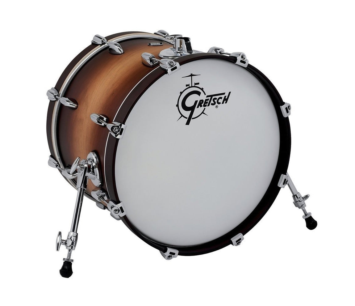 Gretsch Renown Maple 18" x 14" Bass Drum in Satin Tobacco Burst 