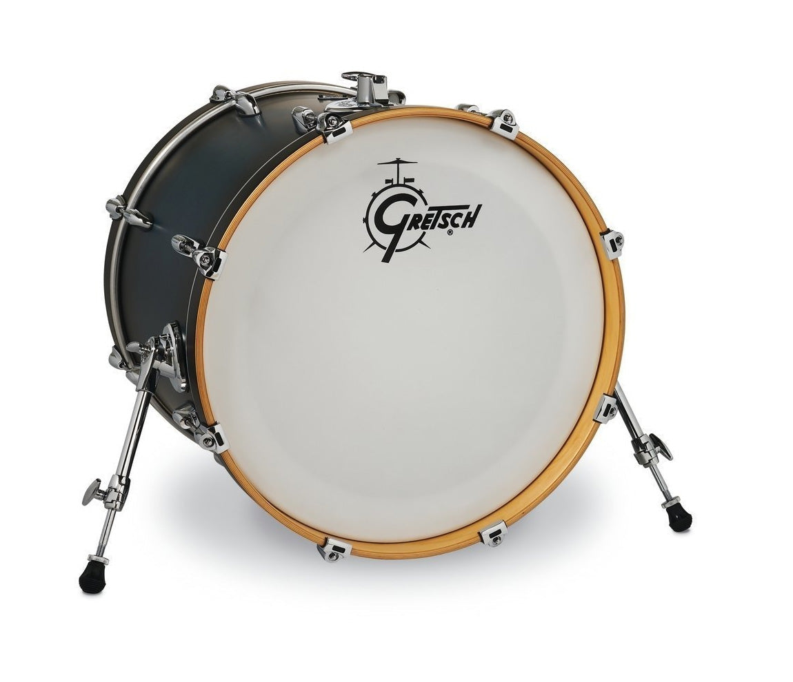Gretsch Renown Maple 20" x 16" Bass Drum in Satin Antique Blue Burst