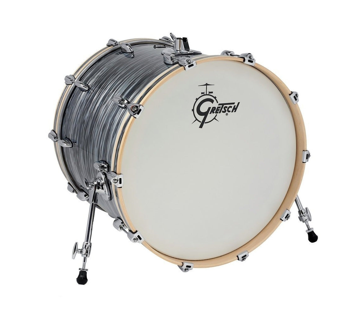 Gretsch Renown Maple 22" x 18" Bass Drum in Silver Oyster Pearl 