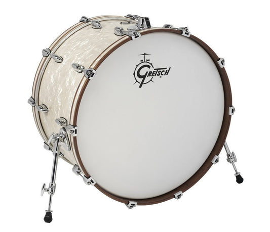 Gretsch Renown Maple 24" x 14" Bass Drum in Vintage Pearl