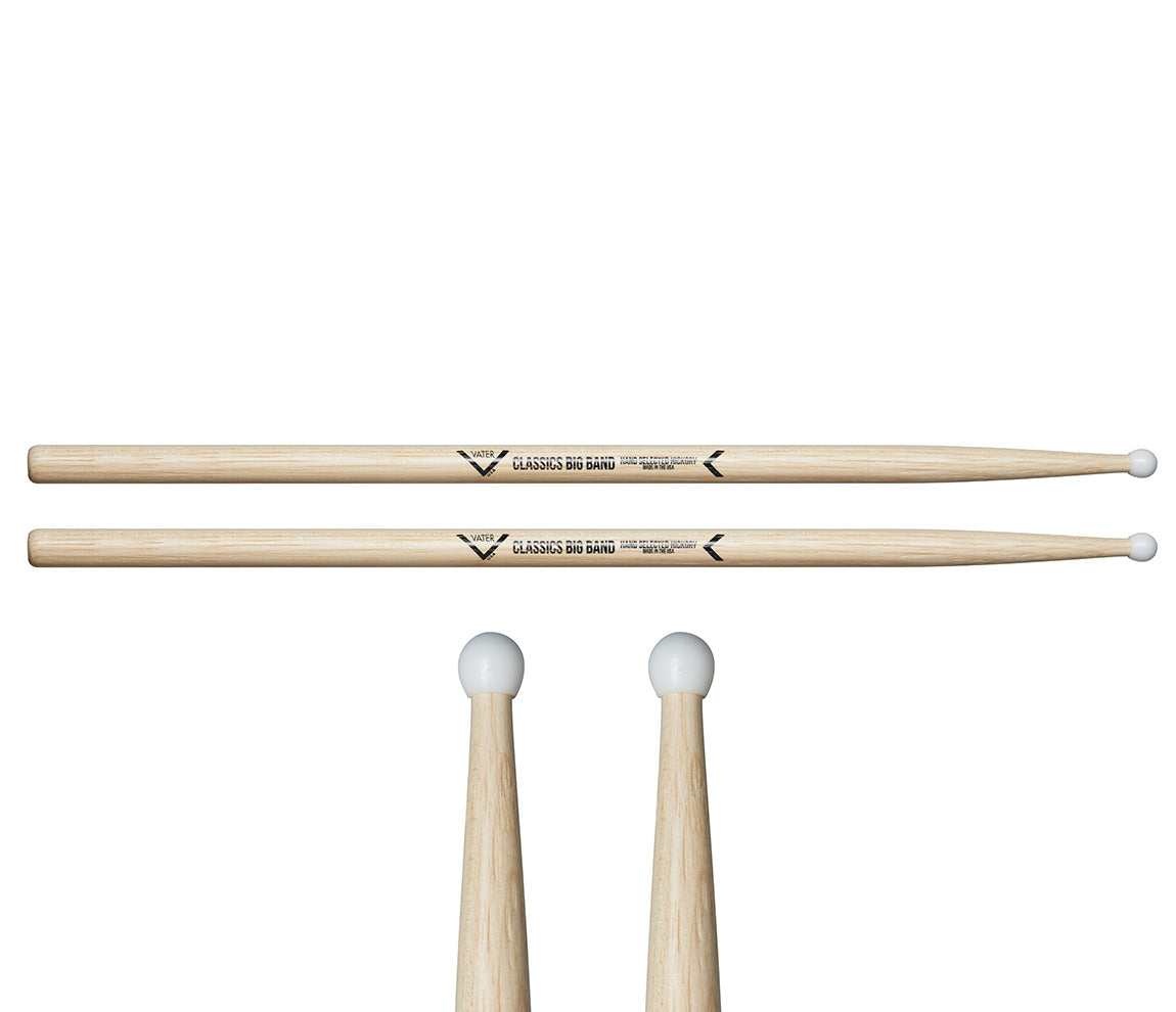 Vater Classics Big Band Nylon Tip Drumsticks