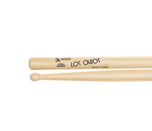 Los Cabos 3A Hickory Wood Tip Drumsticks