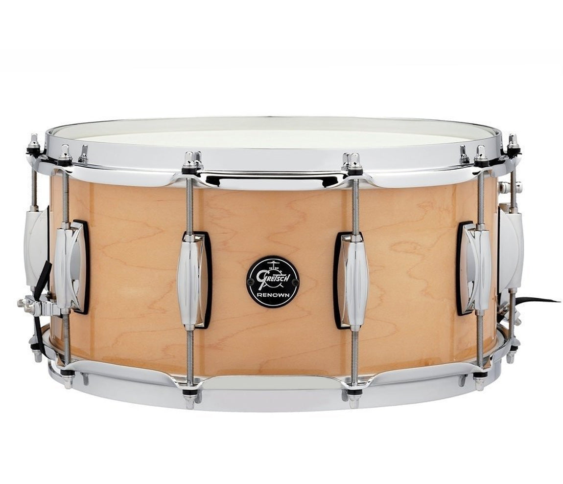 Gretsch Renown Maple 14" x 6.5" Snare Drum in Gloss Natural