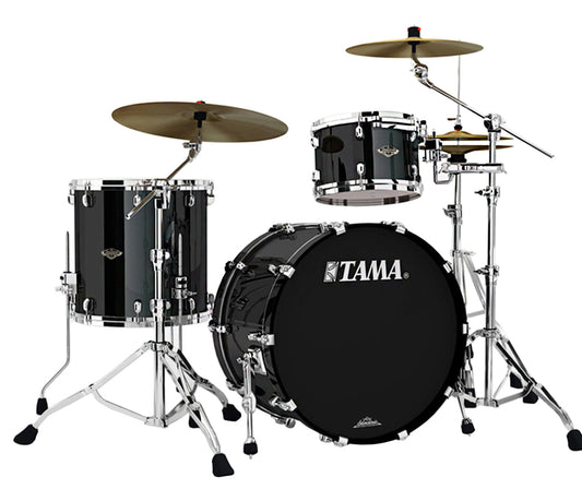 TAMA Starclassic Walnut/Birch 3-piece Shell Pack in Lacquer Piano Black