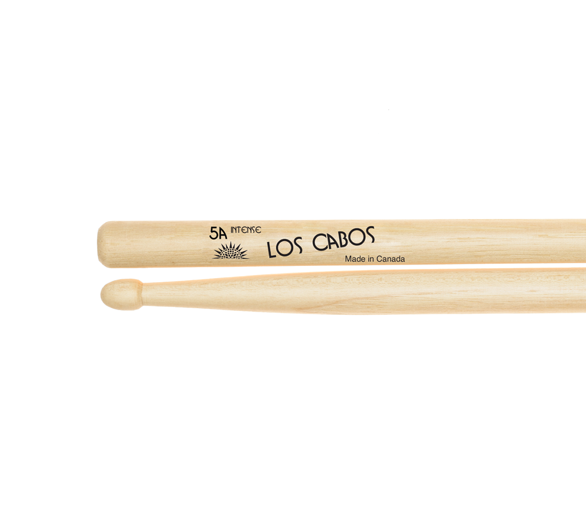 Los Cabos 5A Intense Hickory Wood Tip Drumsticks