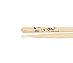 Los Cabos 7A Hickory Nylon Tip Drumsticks