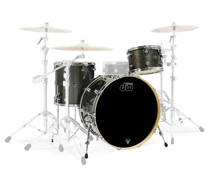 DW Performance Series 22" 3-Piece Shell Pack in Pewter Sparkle