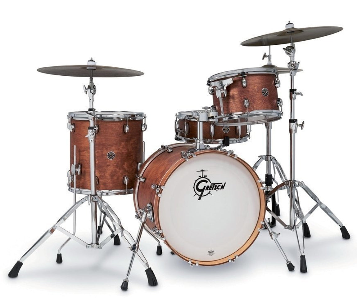 Gretsch Catalina Club 24" 4-Piece Shell Pack in Satin Walnut Glaze
