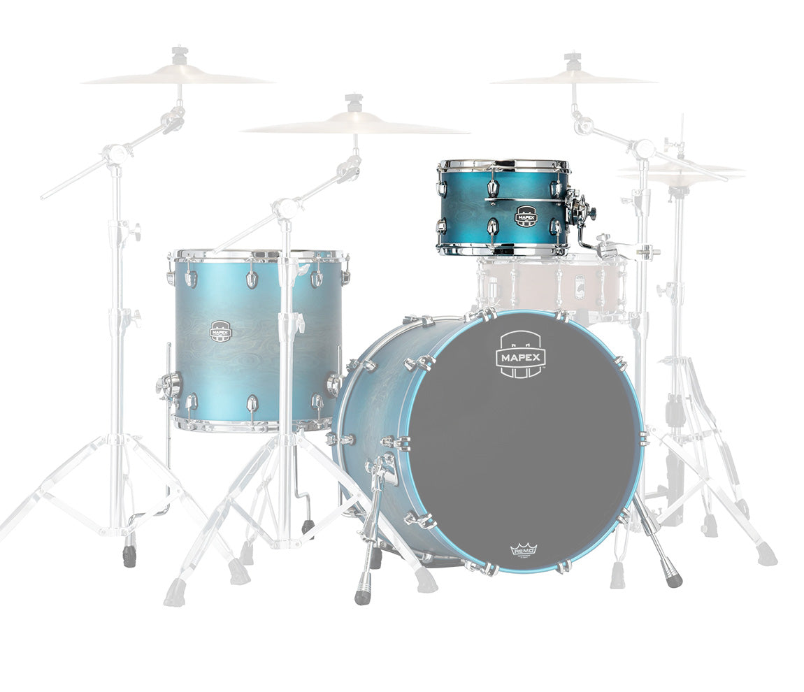 Mapex Saturn Evolution Maple Blend 8" x 7" Tom In Exotic Azure Burst