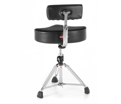 Gibraltar 9000 Series Throne Extra Large Saddle top, Quick Lock, w/Adjustable Back Rest