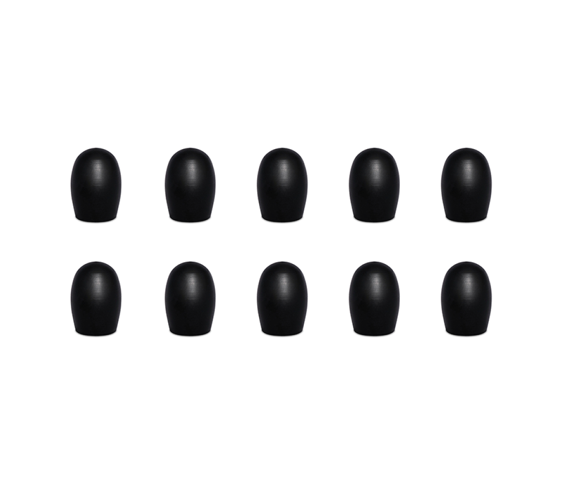 AHEAD WOOD SOUND TIP FOR ALL MT MODELS - 5 Pairs (1 Pack) in Black