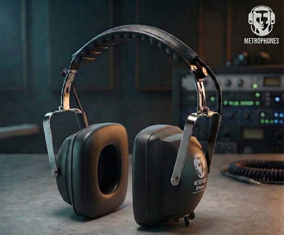 Metrophones Digital LCD Headphones