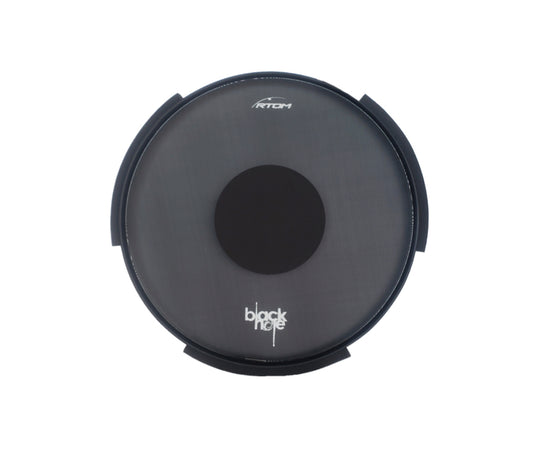 Rtom 22" Black Hole Practice Pad Slide-In Tuneable Mesh Head - Bass Drum