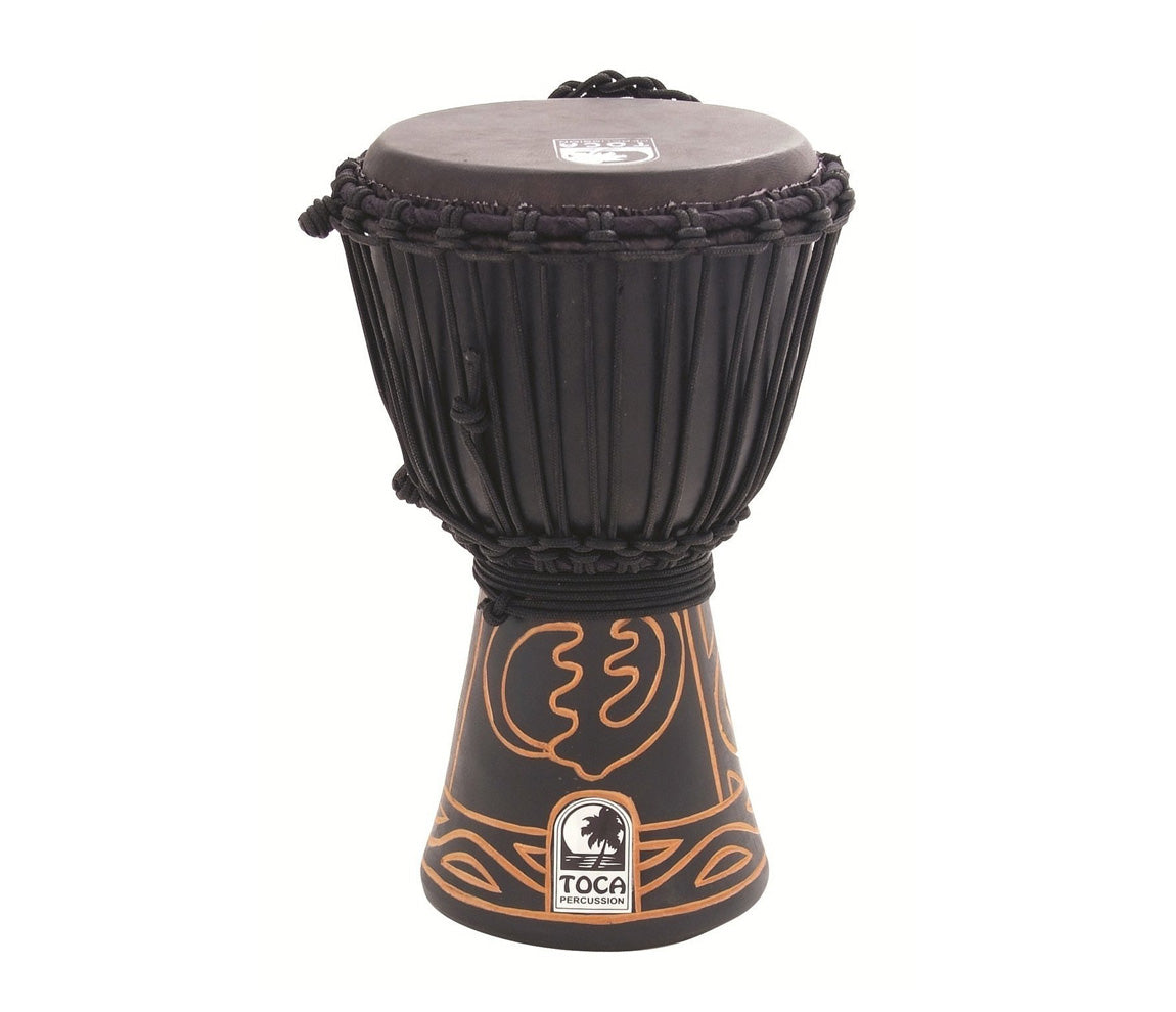 Toca Black Mamba 7" Roped Tuned Djembe