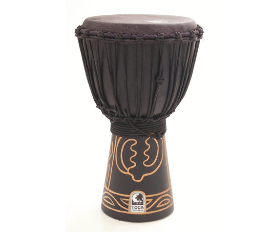 Toca Black Mamba 8" Roped Tuned Djembe