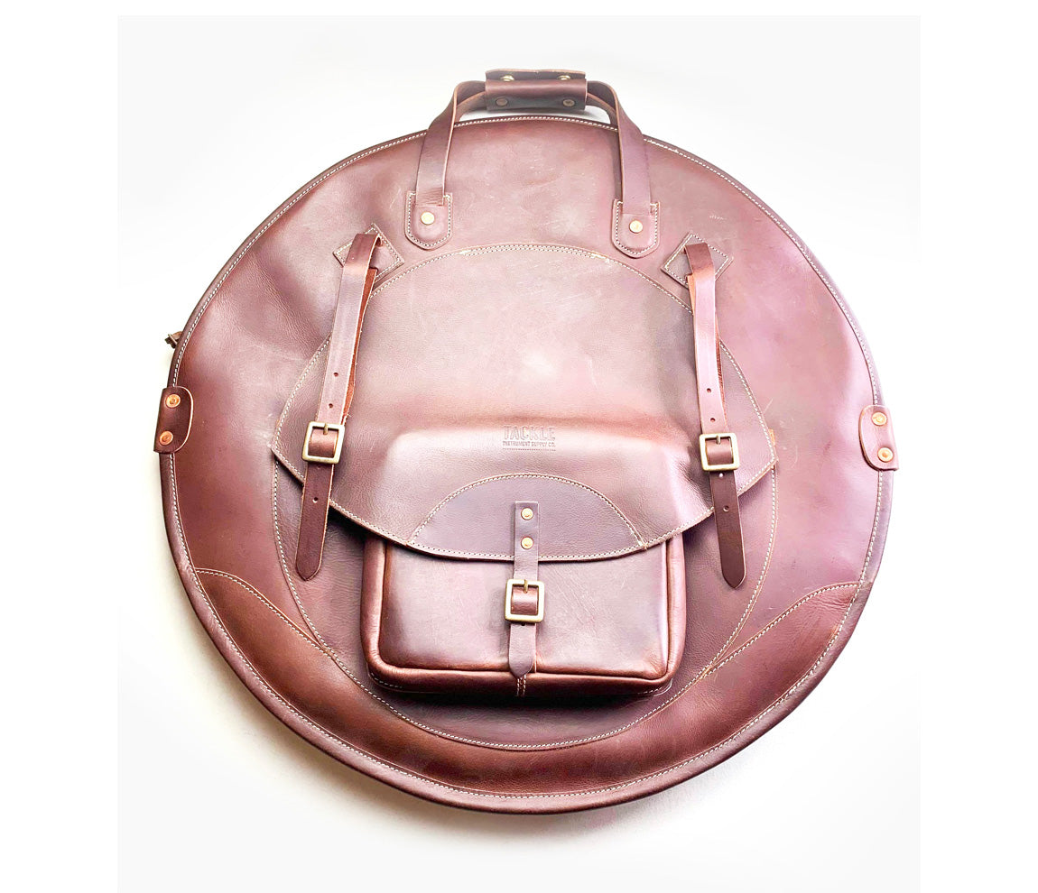 Tackle 22" Cymbal Bag Backpack - Leather