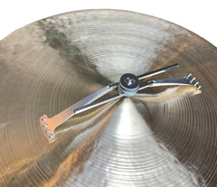 AHEAD 8MM ADJUSTABLE VINTAGE STYLE CYMBAL FIZZLER w/RIVETS