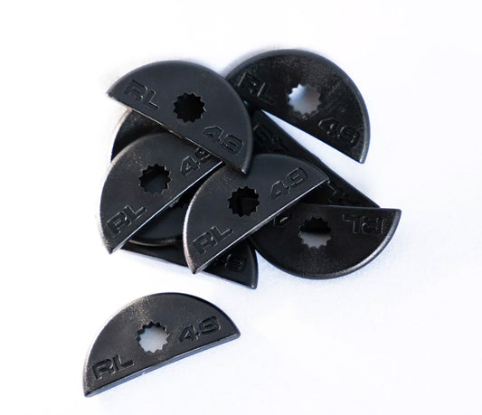 RockLocks 49 Delrin Tension Rod Locks - Small Size - Pack of 10