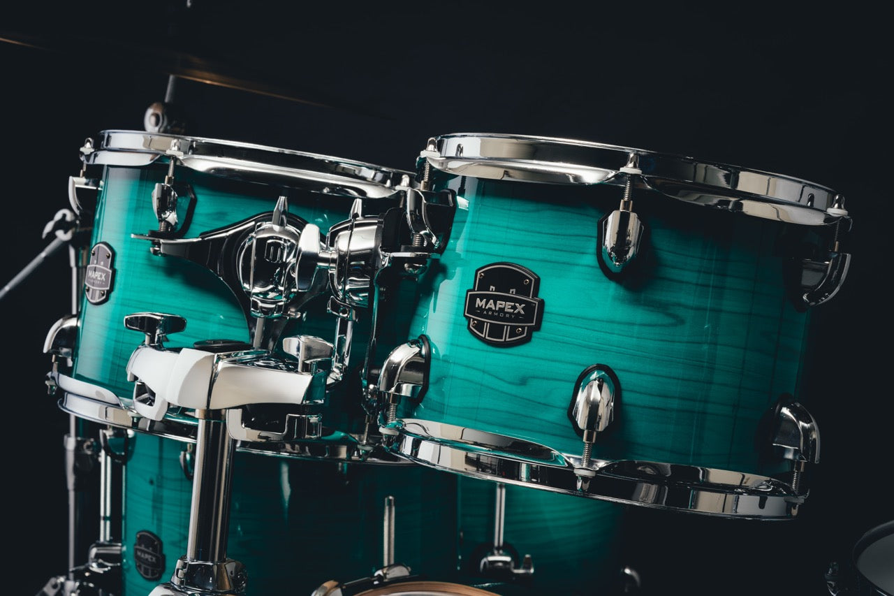 Mapex Armory Series 5 Piece 20" Fusion Shell Pack In Jade Stone Burst