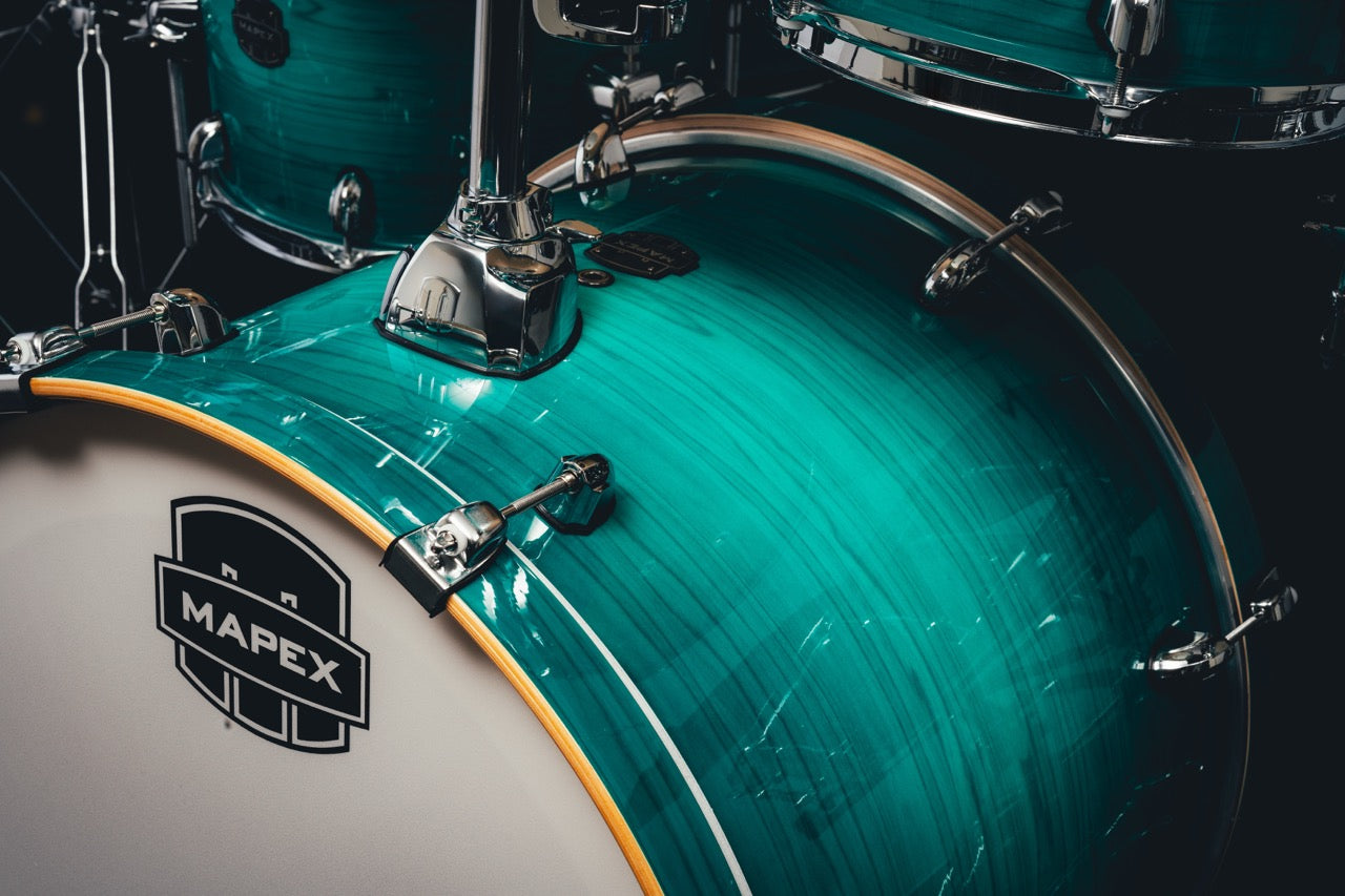 Mapex Armory Series 5 Piece 20" Fusion Shell Pack In Jade Stone Burst