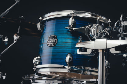 Mapex Armory Series 5 Piece Rock Fusion Shell Pack In Blue Wave Burst