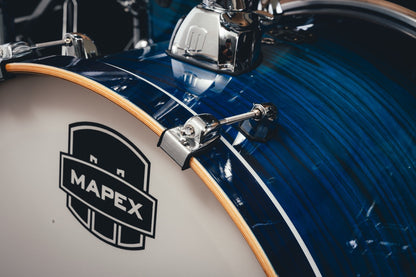 Mapex Armory Series 5 Piece Rock Fusion Shell Pack In Blue Wave Burst
