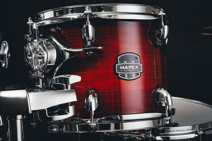 Mapex Armory Series 6 Piece LA Fusion Shell Pack In Red Onyx Burst