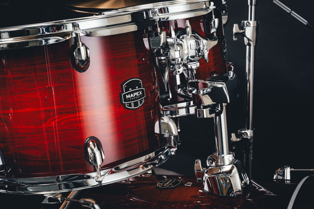 Mapex Armory Series 6 Piece LA Fusion Shell Pack In Red Onyx Burst
