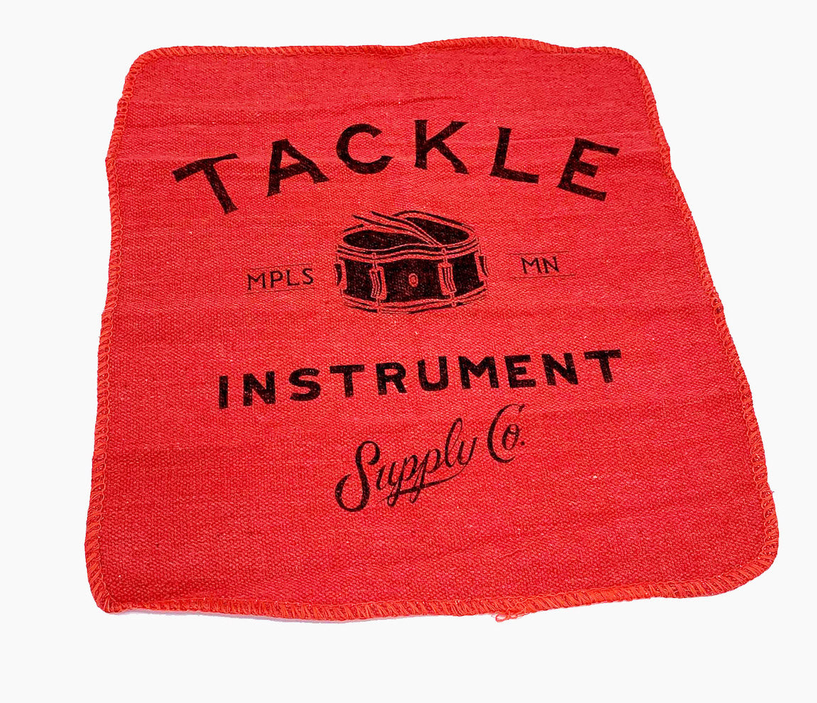 Tackle Shop Rag Tone Damper - Red โ Drum Shop
