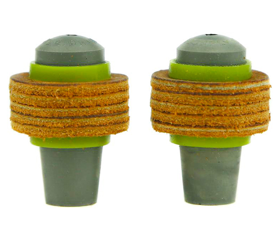 Tackle By Dragonfly Drumstick Toppers - Hard Leather