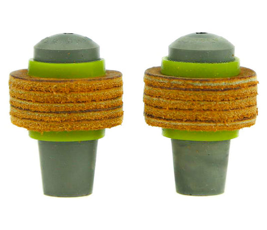 Tackle By Dragonfly Drumstick Toppers - Hard Leather
