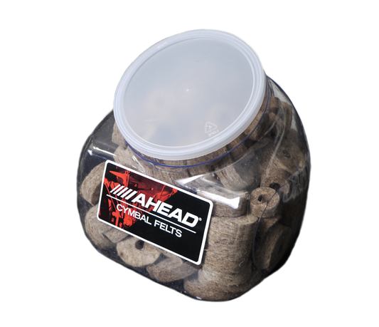 Ahead Tub Of Wool Cymbal Felts (125 Pieces)