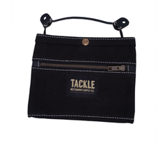 Tackle Waxed Canvas Gig Pouch - Black