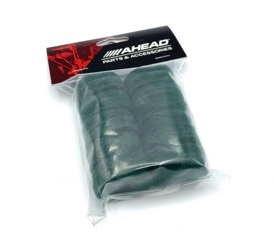 Ahead Green Wool Cymbal Felts 10 Pack 1.5 X 0.5"