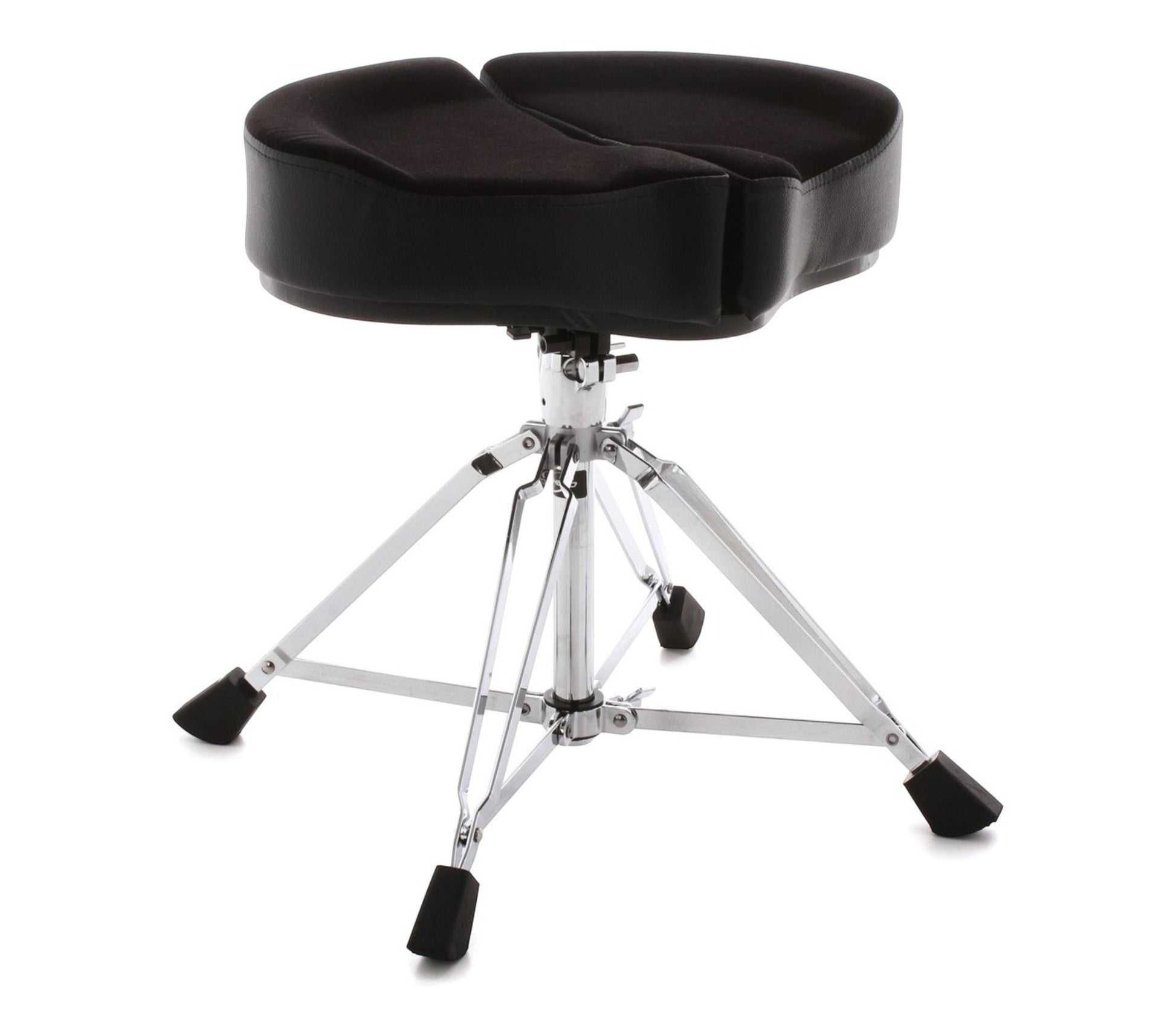 Ahead Spinal G Saddle Black Drum Throne - B Stock front view