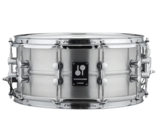 SONOR Kompressor 14" x 6.5" Snare Drum in Polished Aluminium