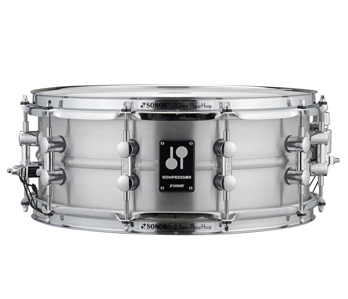 SONOR Kompressor 14" x 5.75" Snare Drum in Polished Aluminium
